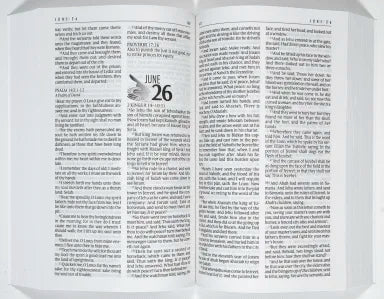 B KJV ONE YEAR BIBLE (BLACK LETTER EDITION)