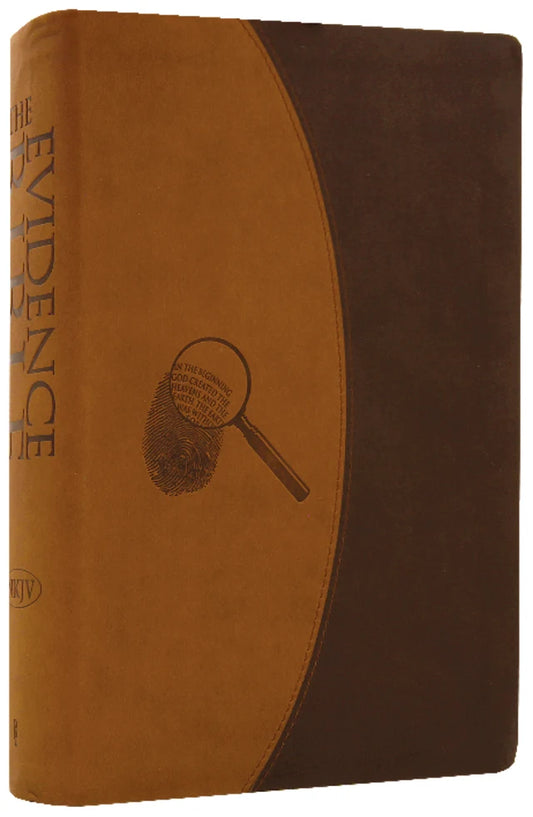 B NKJV THE EVIDENCE BIBLE BROWN/BEIGE