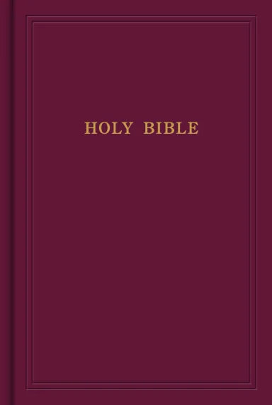 B KJV PEW BIBLE GARNET (RED LETTER EDITION)