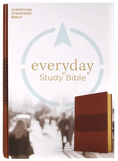 B CSB EVERYDAY STUDY BIBLE BROWN