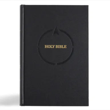 B CSB CHURCH BIBLE  ANGLICISED EDITION  BLACK (RED LETTER EDITION)