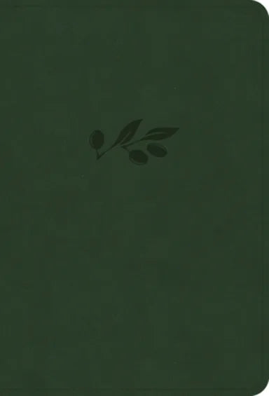 B NASB LARGE PRINT COMPACT REFERENCE BIBLE OLIVE (RED LETTER EDITION)