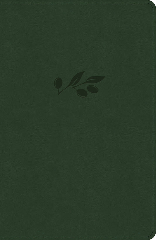 KJV THINLINE BIBLE OLIVE (RED LETTER EDITION)
