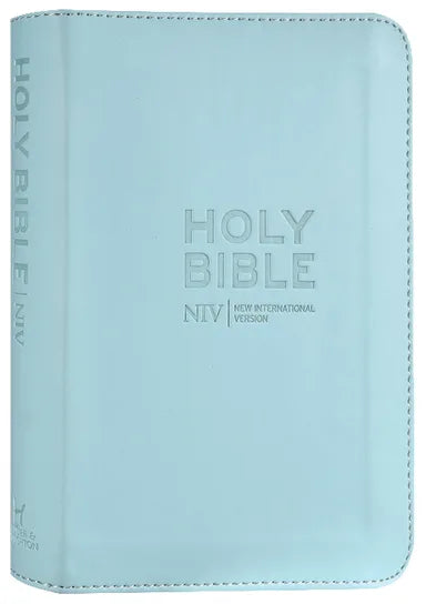 B NIV POCKET BIBLE MINT SOFT-TONE WITH ZIP BRITISH EDITION