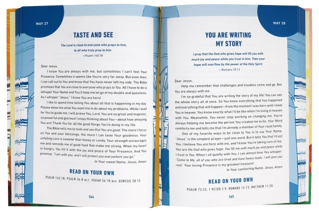 JESUS LISTENS: 365 PRAYERS FOR KIDS: A JESUS CALLING PRAYER BOOK FOR YOUNG READERS