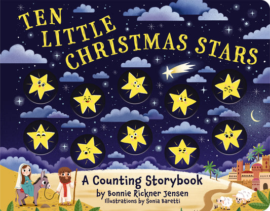 TEN LITTLE CHRISTMAS STARS (A COUNTING BIBLE STORY)