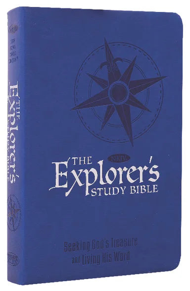 B NKJV EXPLORER'S STUDY BLUE