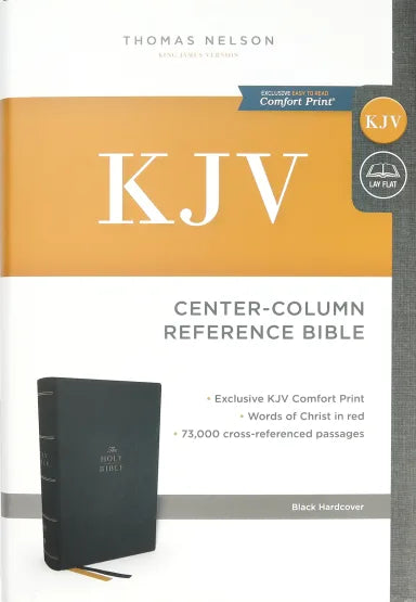 B KJV HOLY BIBLE CENTER-COLUMN REFERENCE BIBLE (RED LETTER EDITION)