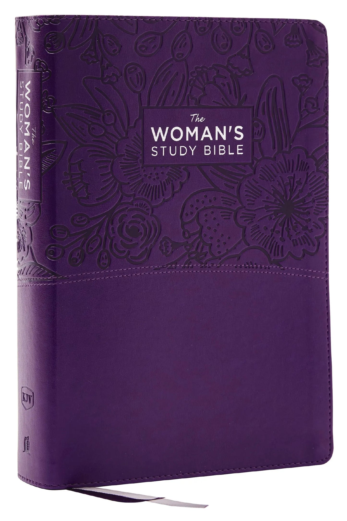 B KJV WOMAN'S STUDY BIBLE PURPLE (RED LETTER EDITION)