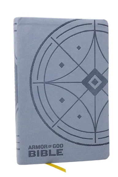 NKJV ARMOR OF GOD BIBLE  BLUE/GRAY (RED LETTER EDITION)