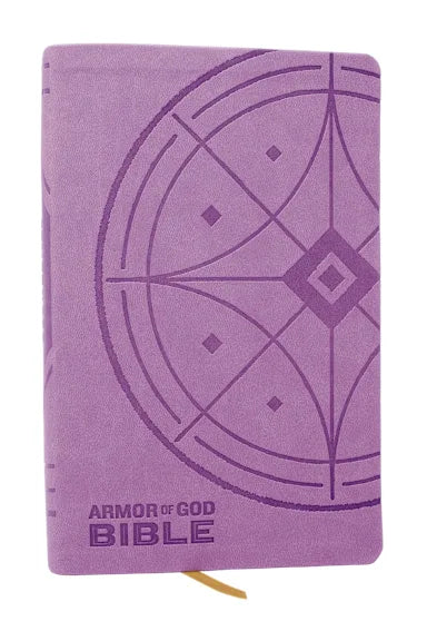 NKJV ARMOR OF GOD BIBLE  PURPLE (RED LETTER EDITION)