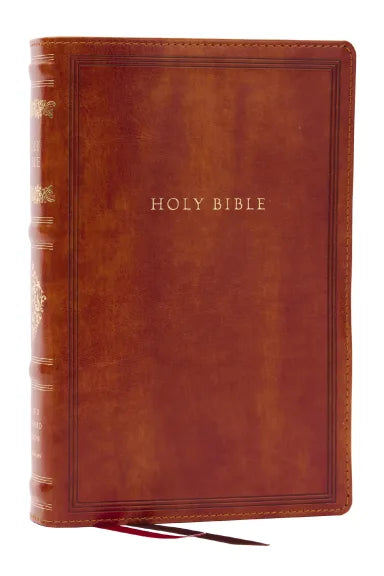 RSV PERSONAL SIZE BIBLE WITH CROSS REFERENCES  BROWN  SOVEREIGN COLLECTION