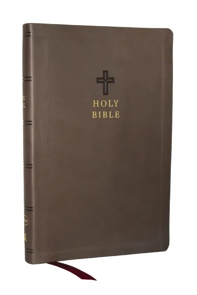 B NKJV VALUE ULTRA THINLINE BIBLE CHARCOAL (RED LETTER EDITION)
