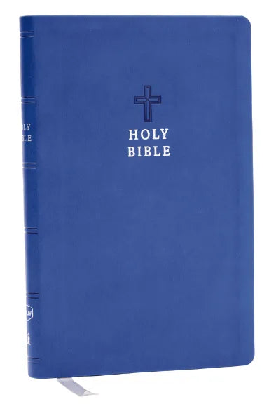 B NKJV VALUE ULTRA THINLINE BIBLE BLUE (RED LETTER EDITION)