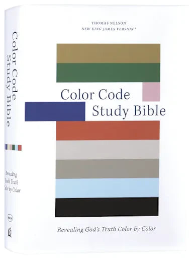 NKJV COLOR CODE STUDY BIBLE  (RED LETTER EDITION)