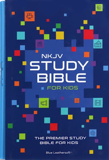 B NKJV STUDY BIBLE FOR KIDS  BLUE