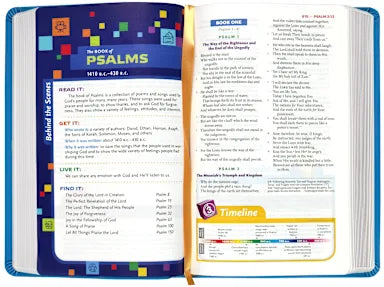 B NKJV STUDY BIBLE FOR KIDS  BLUE