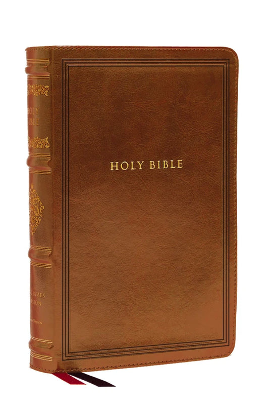 KJV LARGE PRINT REFERENCE HOLY BIBLE  BROWN (SOVEREIGN COLLECTION  RED LETTER)