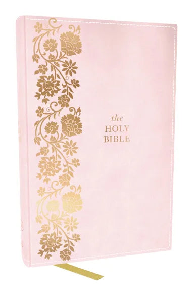 B KJV PERSONAL SIZE LARGE PRINT END-OF-VERSE REFERENCE BIBLE  PINK (RED LETTER EDITION)