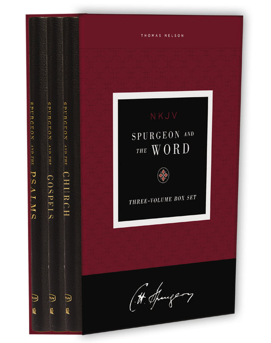 SPURGEON AND THE WORD (3-VOLUME SET  NKJV)
