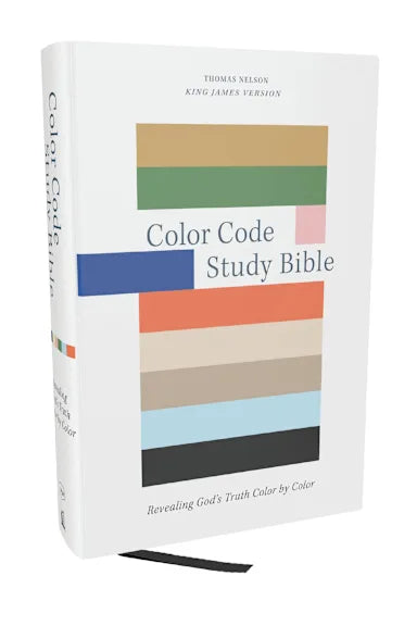 B KJV COLOR CODE STUDY BIBLE (RED LETTER EDITION)