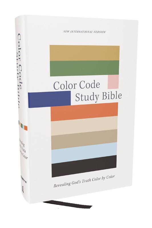 B NIV COLOR CODE STUDY BIBLE (RED LETTER EDITION)