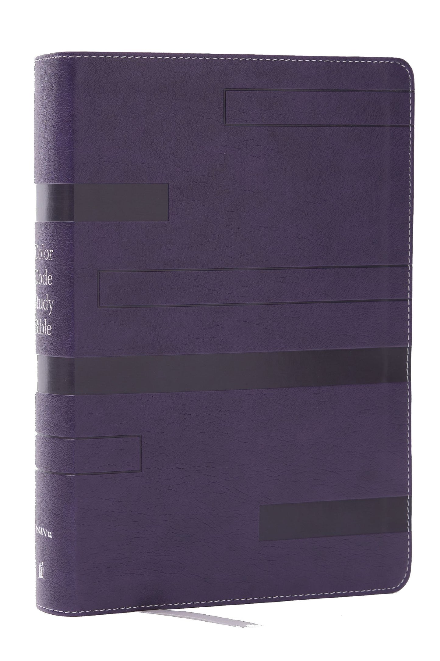 B NIV COLOR CODE STUDY BIBLE  PURPLE  INDEXED (RED LETTER EDITION)