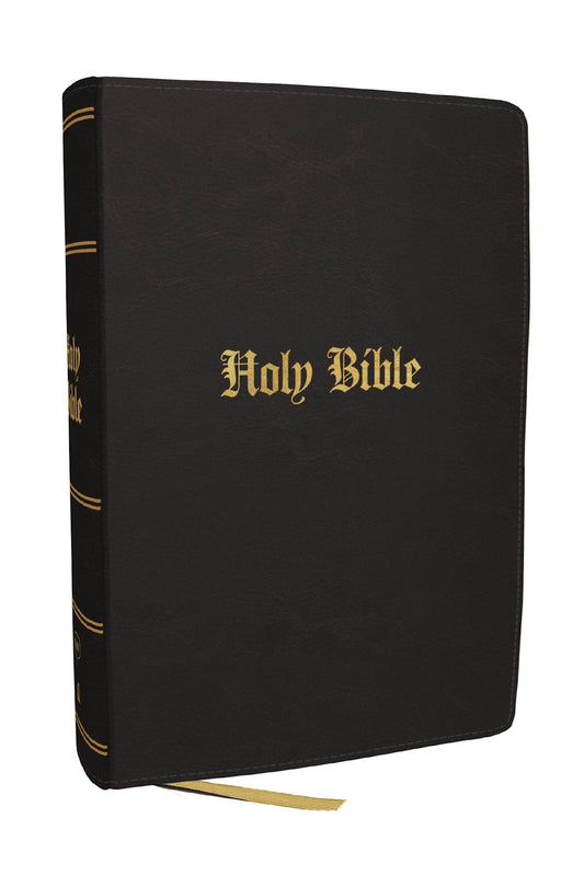 B KJV COMPACT LARGE PRINT BIBLE  BLACK (RED LETTER EDITION)