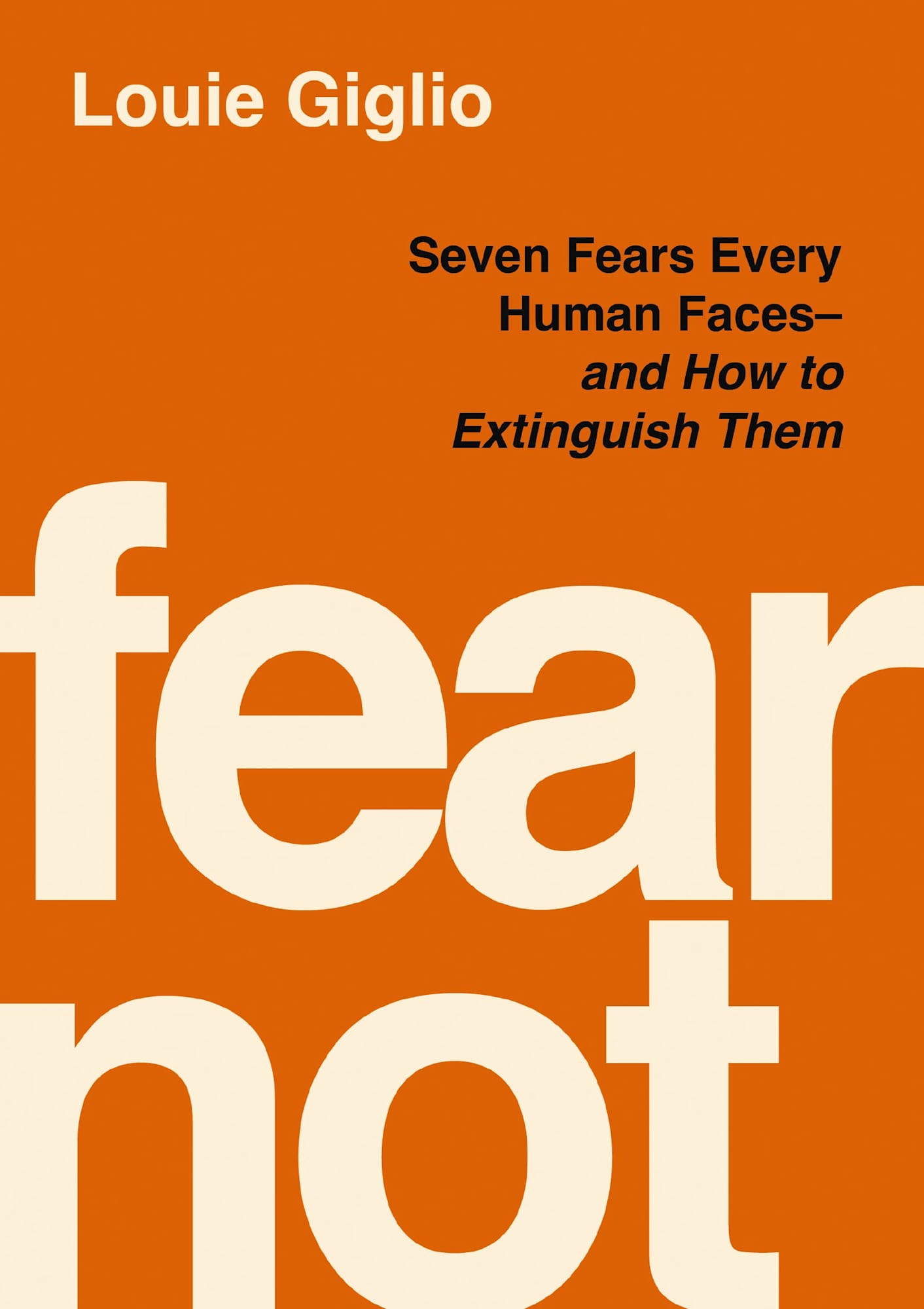 FEAR NOT (HB)