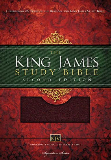 B KJV STUDY BIBLE (SECOND EDITION) BURGUNDY