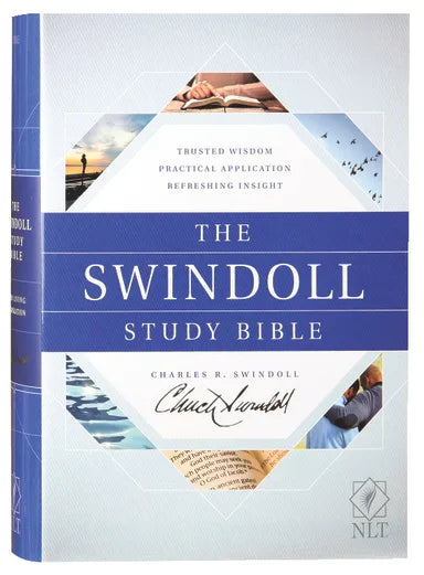 B NLT SWINDOLL STUDY BIBLE (BLACK LETTER EDITION)