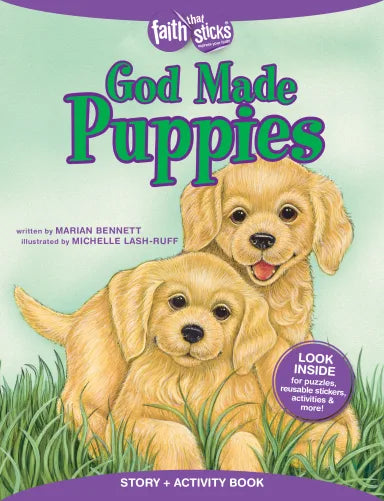 FTSSAB: GOD MADE PUPPIES (INCL. STICKERS & PUZZLES)