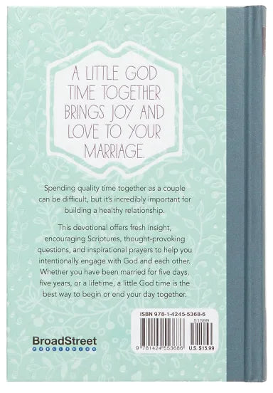 LITTLE GOD TIME FOR COUPLES  A: 365 DAILY DEVOTIONS