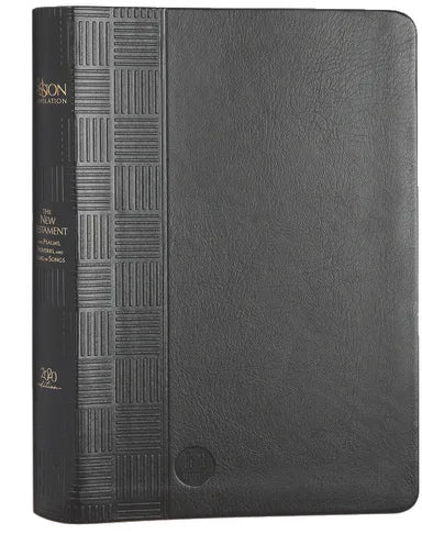 TPT NEW TESTAMENT BLACK (BLACK LETTER EDITION) (WITH PSALMS  PROVERBS AND THE SONG OF SONGS)