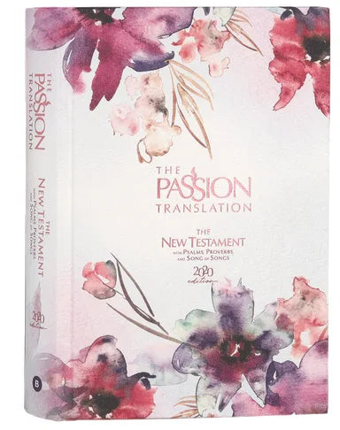 TPT NEW TESTAMENT PASSION IN PLUM (BLACK LETTER EDITION) (WITH PSALMS  PROVERBS AND THE SONG OF SONGS)