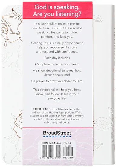 HEARING JESUS: 365 DAILY DEVOTIONS FOR WOMEN