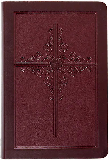 B TPT NEW TESTAMENT 2020  COMPACT GIANT PRINT  BURGUNDY (BLACK LETTER EDITION) (WITH PSALMS  PROVERBS AND THE SONG OF SONGS)