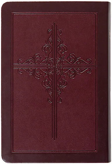 B TPT NEW TESTAMENT 2020  COMPACT GIANT PRINT  BURGUNDY (BLACK LETTER EDITION) (WITH PSALMS  PROVERBS AND THE SONG OF SONGS)