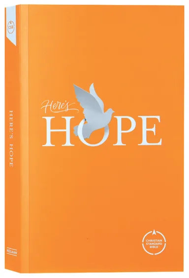 CSB HERE'S HOPE BIBLE (RED LETTER EDITION)