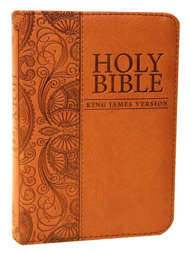 B KJV MINI POCKET BIBLE TAN (RED LETTER EDITION)