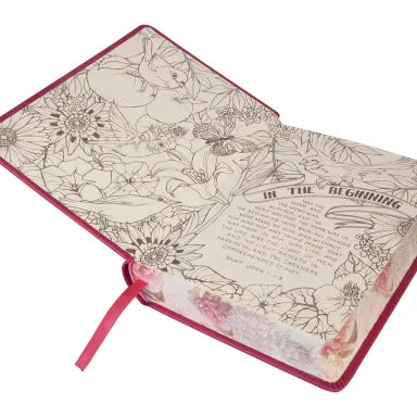 B KJV MY CREATIVE BIBLE PINK (BLACK LETTER EDITION)