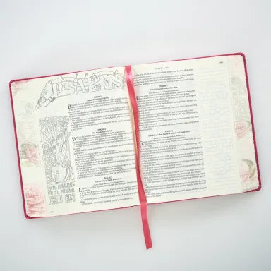 B KJV MY CREATIVE BIBLE PINK (BLACK LETTER EDITION)