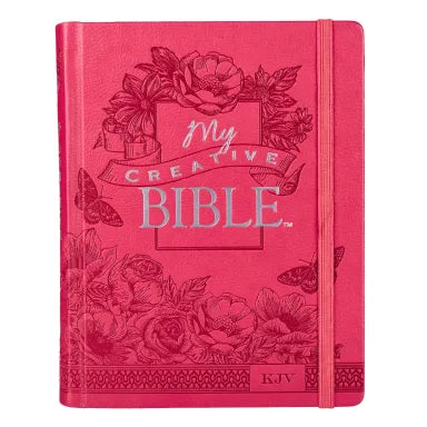 B KJV MY CREATIVE BIBLE PINK (BLACK LETTER EDITION)