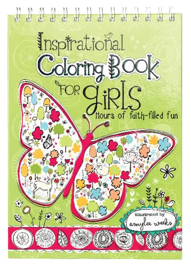 INSPIRATIONAL COLORING BOOK FOR GIRLS