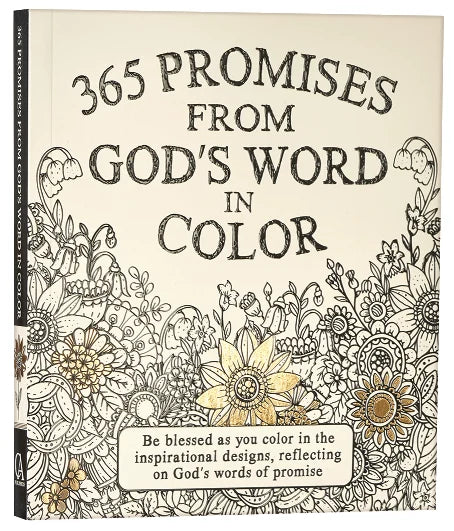 365 PROMISES FROM GOD'S WORD IN COLOR (ADULT COLORING BOOKS SERIES)