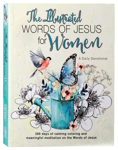 ILLUSTRATED WORDS JESUS FOR WOMEN DEVOTIONAL BOOK