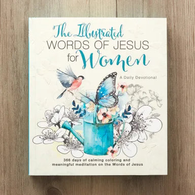 ILLUSTRATED WORDS JESUS FOR WOMEN DEVOTIONAL BOOK