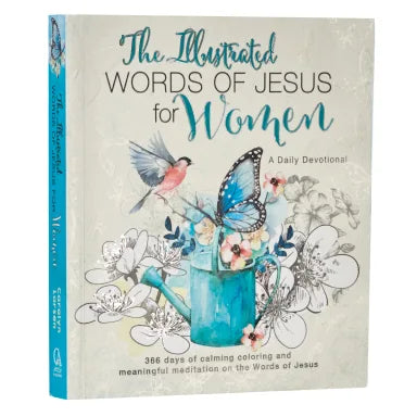 ILLUSTRATED WORDS JESUS FOR WOMEN DEVOTIONAL BOOK