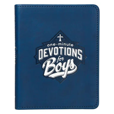 ONE-MINUTE DEVOTIONS FOR BOYS (NAVY)