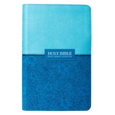 B KJV GIANT PRINT BIBLE BLUE RED LETTER EDITION